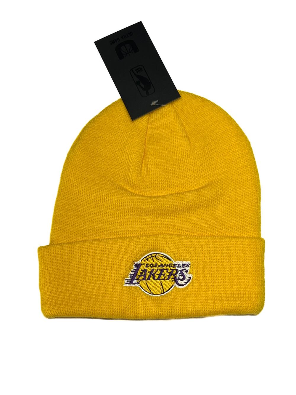 LAKERS YELLOW BEANIE SIZE O/S